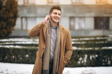 How To Wear A Winter Scarf With A Coat?