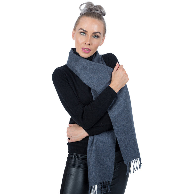 100% Pure Scottish Cashmere Scarf, Gloves and Beanie Gift Bundle