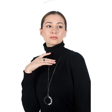 Bicolour Swarovski Crystals Necklace