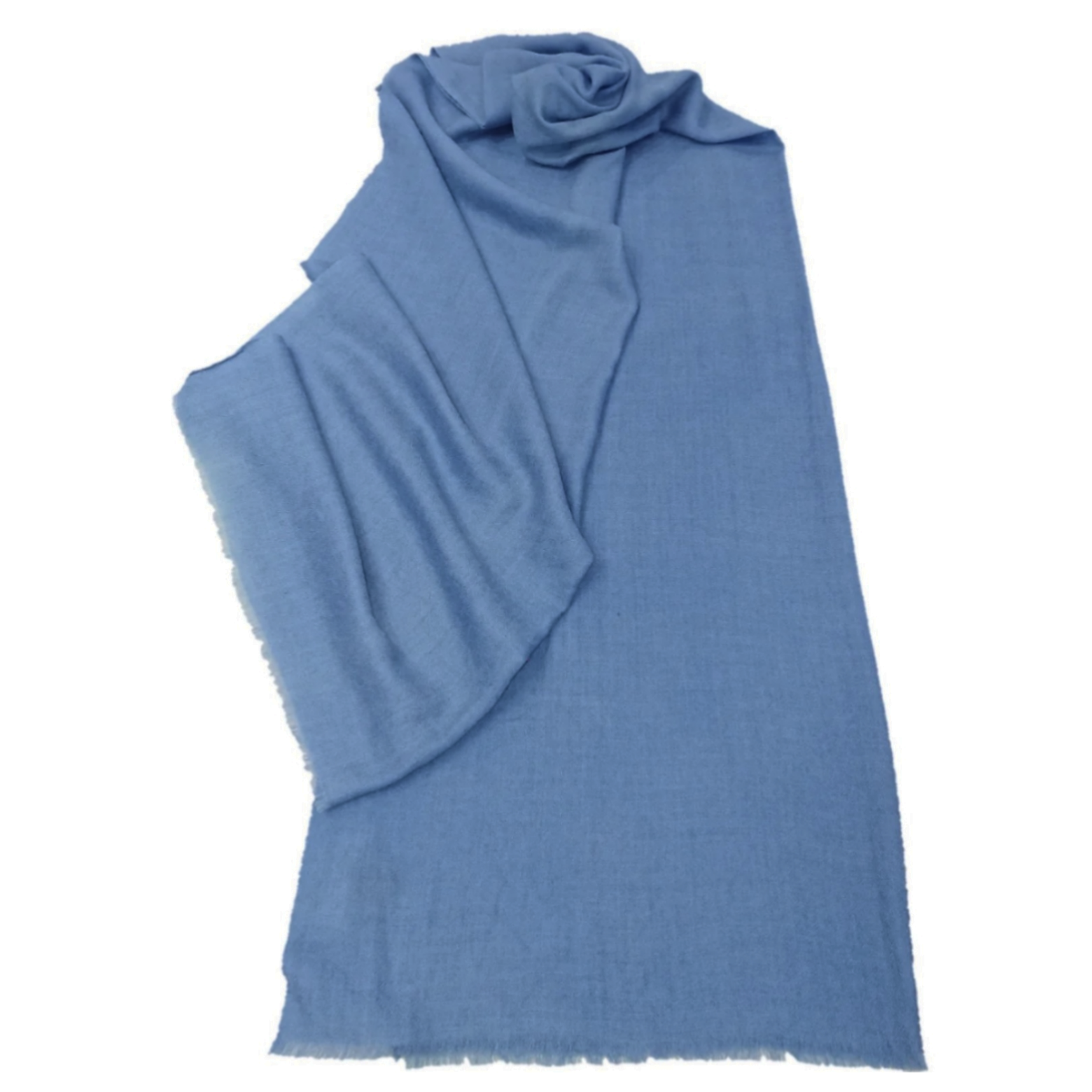 Light Blue pashmina wool shawl