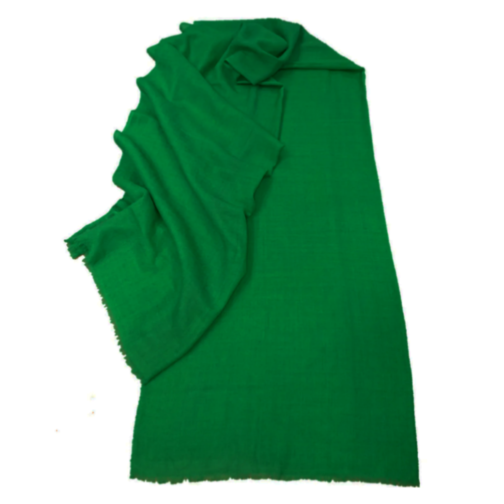 Green  pashmina wool shawl
