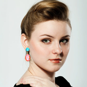 Swarovski Crystals Angelina Earrings