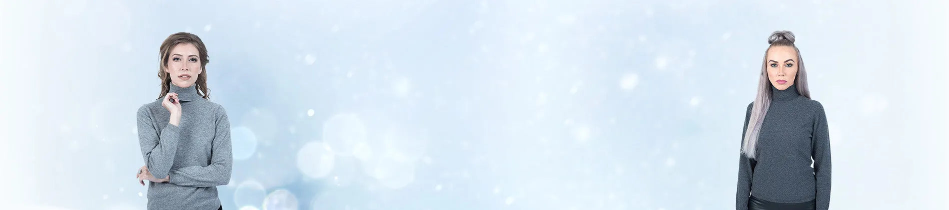 Luxury Women's Cashmere Roll Neck Jumper