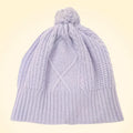 Scottish Cashmere PomPom Cable Beanie - TCG London