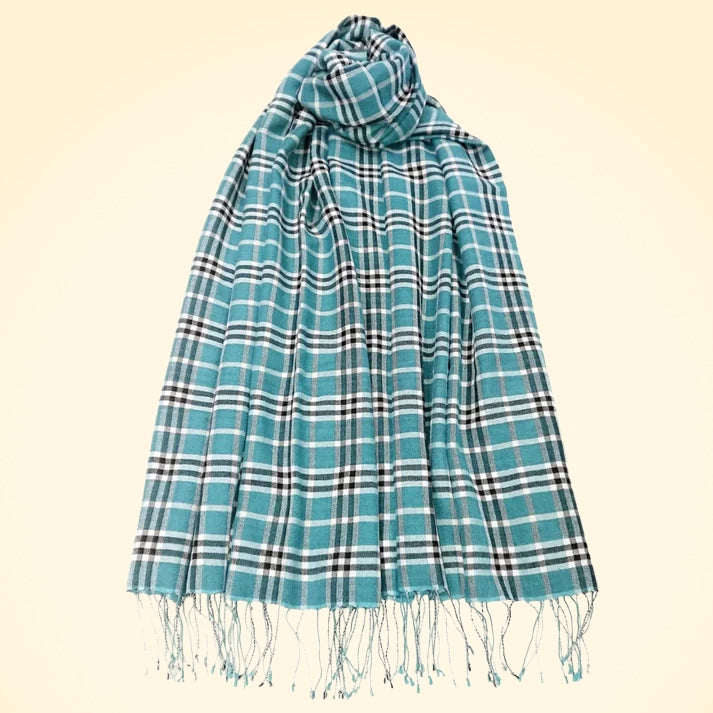 Green Thomson Pashmina Stole - TCG London