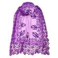 Pink Embroidered Pashmina Cashmere Shawl - TCG London