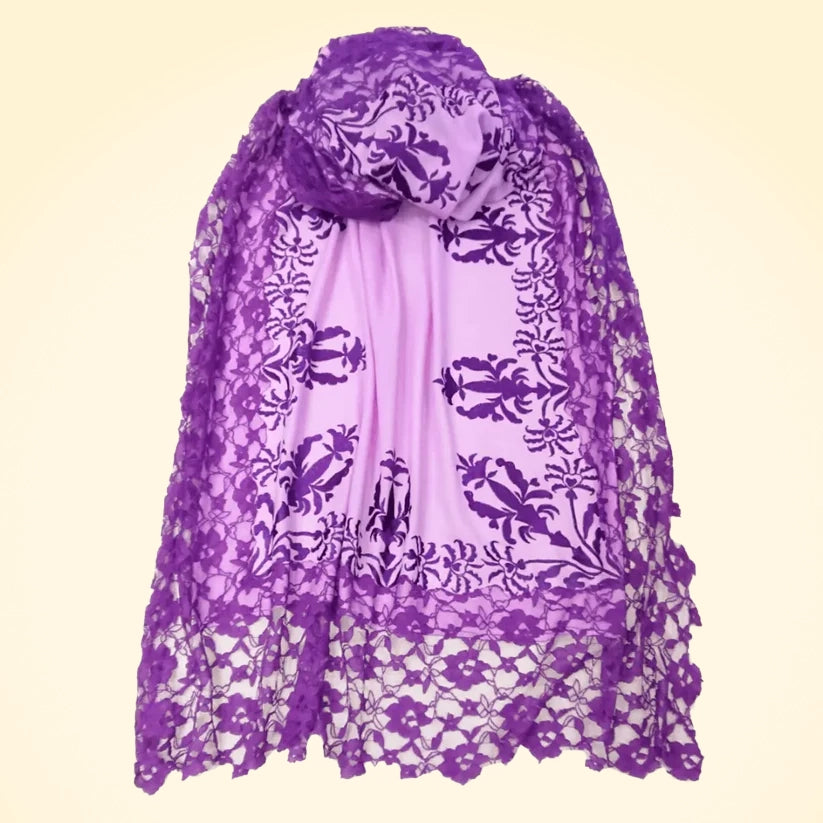 Embroidered Pashmina Cashmere Shawl - TCG London