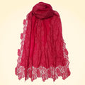 Lace Pure Pashmina Cashmere Shawl - TCG London