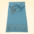 Plain Scottish Cashmere Scarves - TCG London