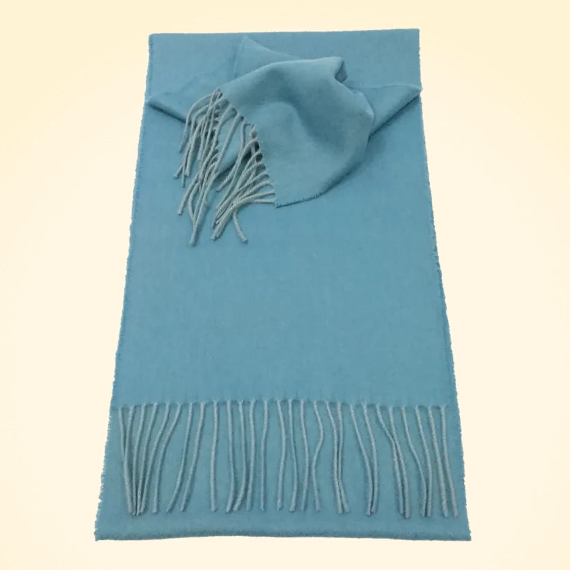 Plain Scottish Cashmere Scarves - TCG London