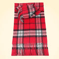 Scottish Cashmere Check Scarves - TCG London