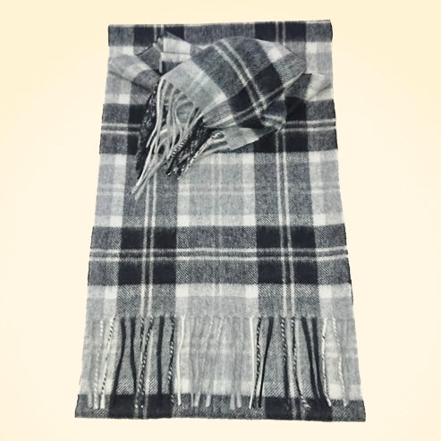Scottish Cashmere Check Scarves - TCG London