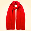 Large Lambswool and Silk Knitted Scarves - TCG London