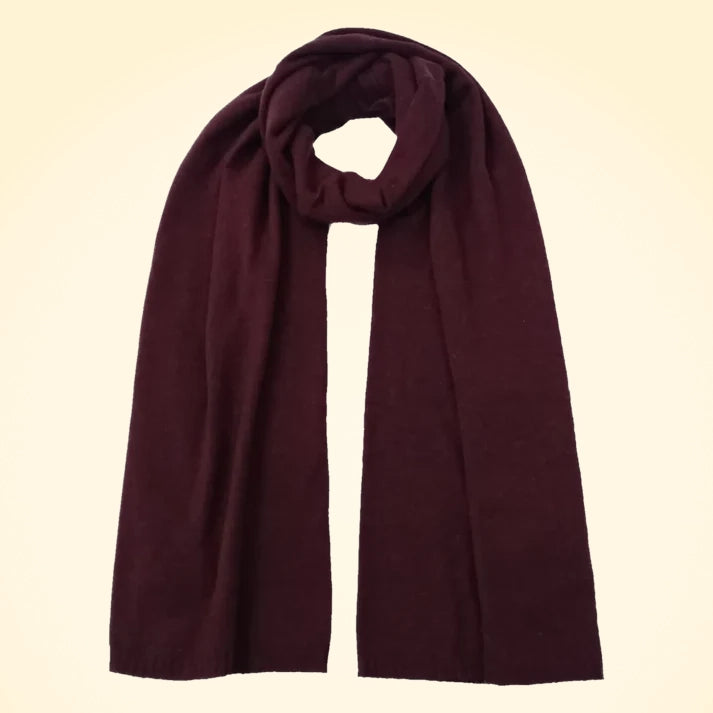 Large Lambswool and Silk Knitted Scarves - TCG London