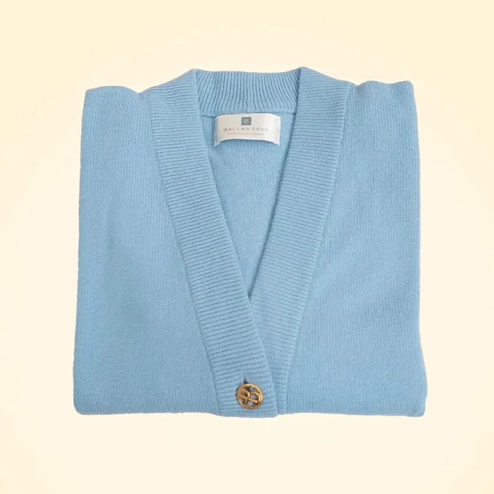 Loose Fit Cashmere Long Cardigan by Ballantyne - TCG London