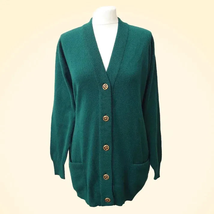 Loose Fit Cashmere Long Cardigan by Ballantyne - TCG London