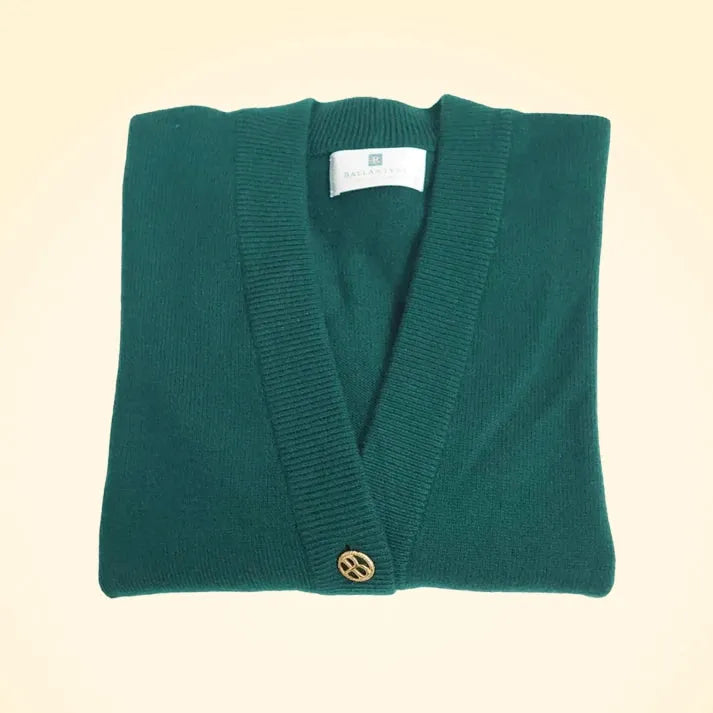 Loose Fit Cashmere Long Cardigan by Ballantyne - TCG London