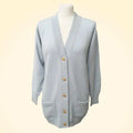 Loose Fit Cashmere Long Cardigan - TCG London