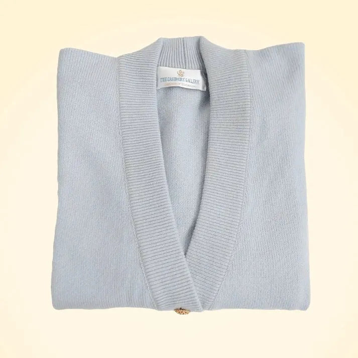 Loose Fit Cashmere Long Cardigan - TCG London