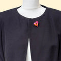 Swarovski Crystals Heart Brooch - TCG London