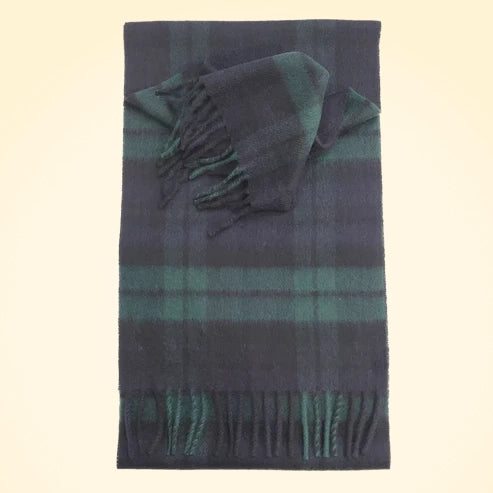 Scottish Cashmere Check Scarves - TCG London