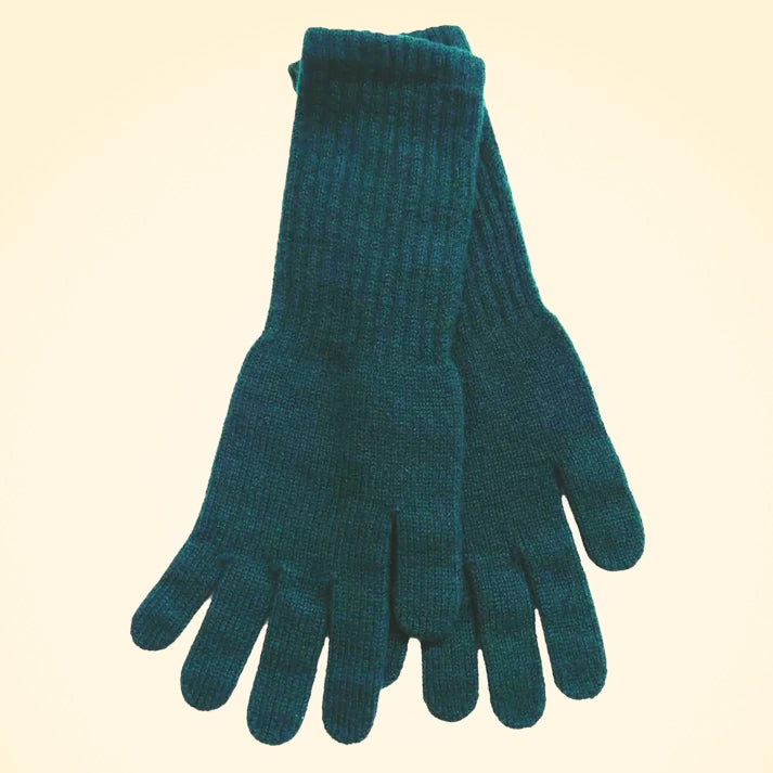 Scottish Cashmere Long Cuff Gloves - TCG London
