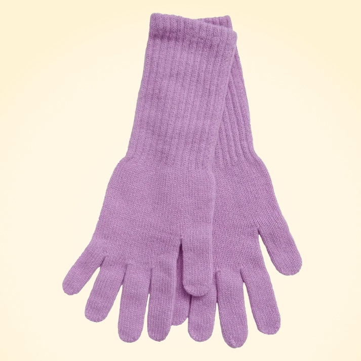 Scottish Cashmere Long Cuff Gloves - TCG London
