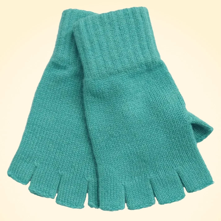 Scottish Cashmere Fingerless Gloves - TCG London