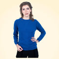 Classic Fit Round Neck Cashmere Jumper - TCG London