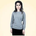Classic Fit Round Neck Cashmere Jumper - TCG London