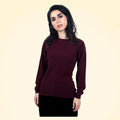 Classic Fit Round Neck Cashmere Jumper - TCG London