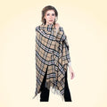 100% Pure Lambswool Tartan Capes - TCG London