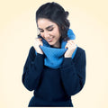 Scottish Cashmere Textured Snood - TCG London
