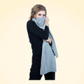 Scottish Cashmere Pointelle Knit Scarf - TCG London