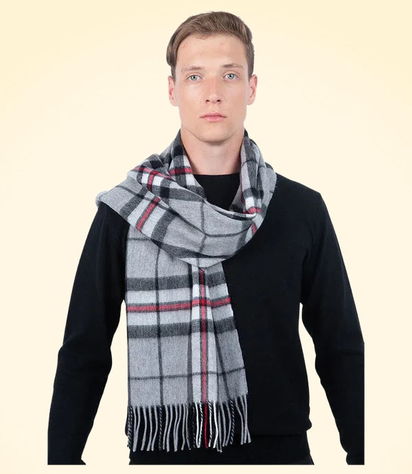 Large Pure Lambswool Scarves - TCG London
