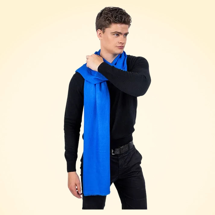 Fine And Lightweight Large Luxury Pashmina Scarf - TCG London