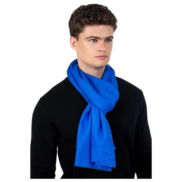 navy blue pashmina
