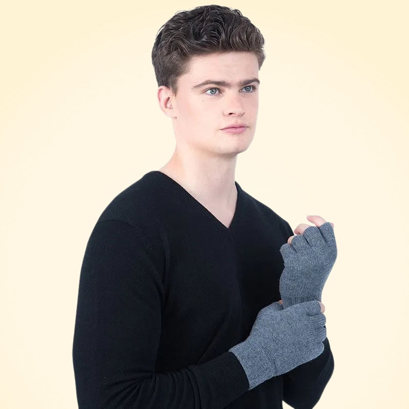 Scottish Cashmere Fingerless Gloves