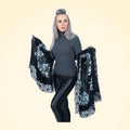 Embroidered Pashmina Cashmere Shawl - TCG London