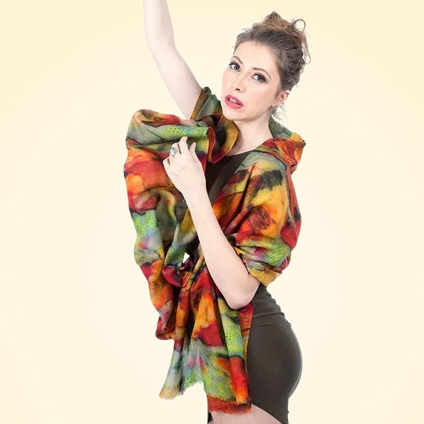 Large Pashmina Printed Stole - TCG London