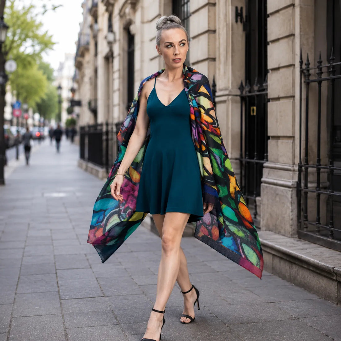 Large Pashmina Printed Stole - TCG London