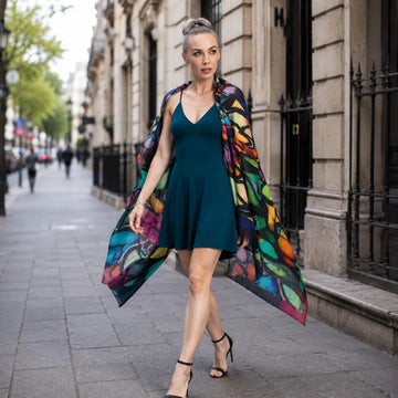 Large Pashmina Printed Stole - TCG London