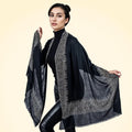 Luxury Pashmina Stole With Crystals - TCG London