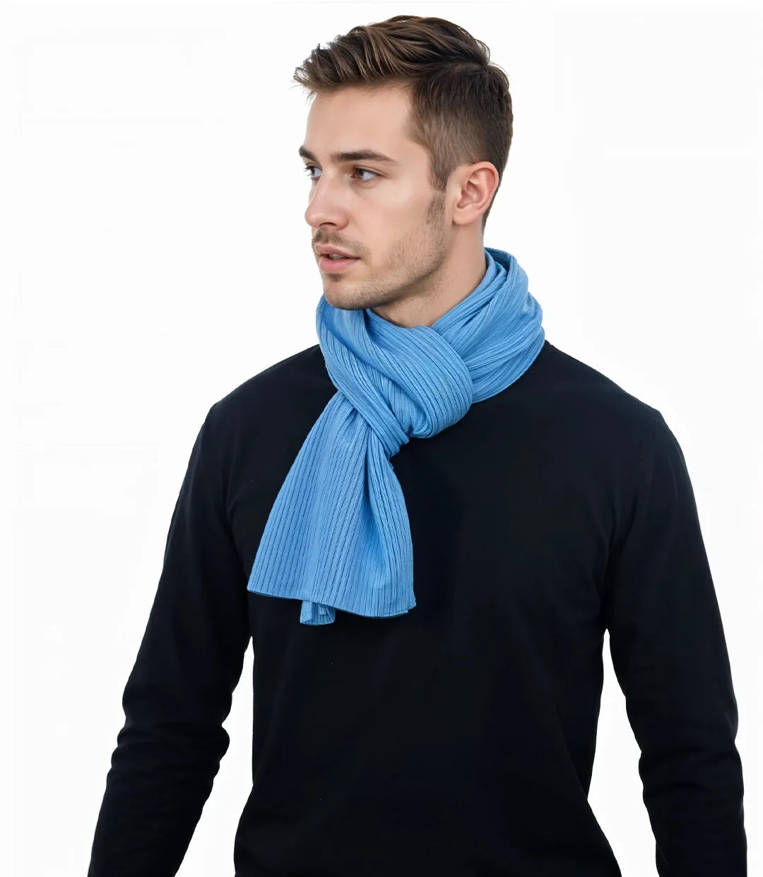 Scottish Cashmere Ribbed Scarves - TCG London