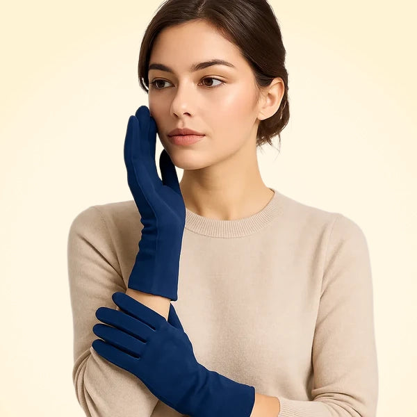 Slim Fit Cashmere Gloves - TCG London