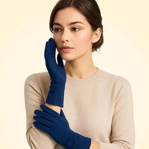 Slim Fit Cashmere Gloves