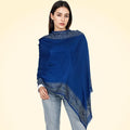 Luxury Pashmina Stole With Crystals - TCG London