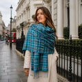 Green Thomson Pashmina Stole - TCG London
