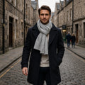 Scottish Cashmere Pointelle Knit Scarf - TCG London