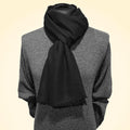 Fine and Lightweight Cashmere Pashmina Scarf - TCG London